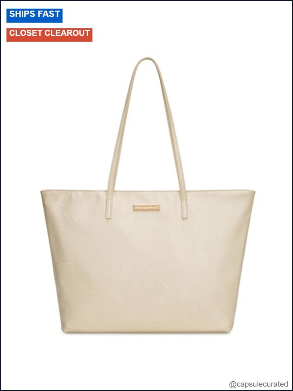Medium Tote Bag for Women with Zipper Lightweight Faux Leather Shoulder Bag